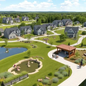 Rendering of Cresswind Senior Living Community