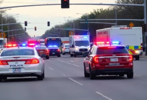 Deputy Crash Response Scene