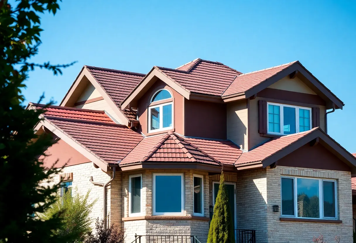 An example of a perfect roof design on a house