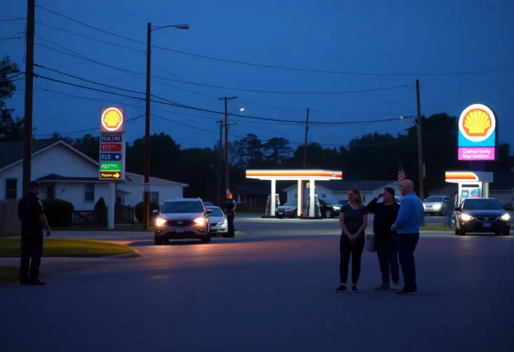 Scene of the tragic shooting in York County, South Carolina